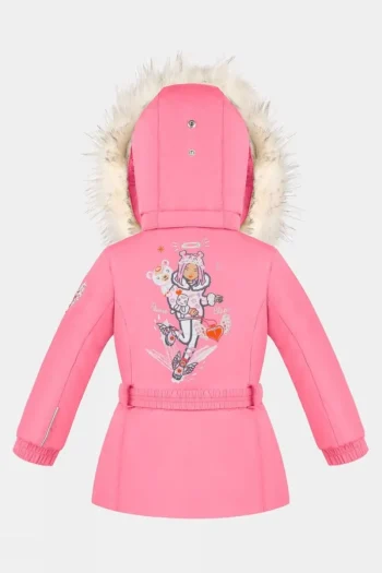 Hot Poivre Blanc Girls Mini Rose Jacket