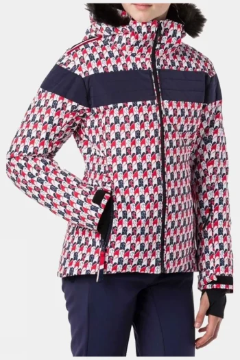 Clearance Rossignol Girls Padded Printed Jacket