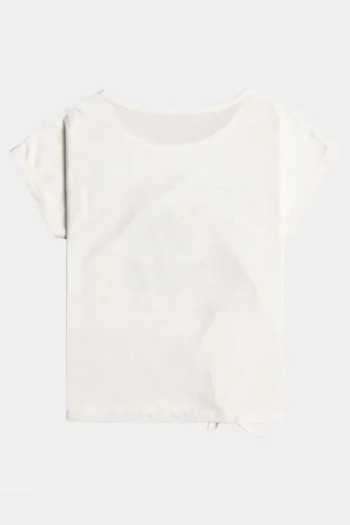 Discount Roxy Girls Pura Playa Knotted T-Shirt