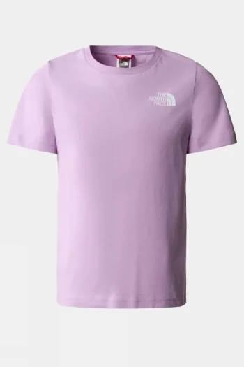 New The North Face Girls Relaxed Redbox Tee