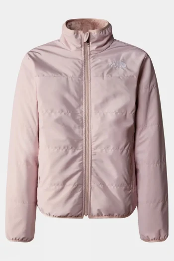 Outlet The North Face Girls Reversible Mossbud Jacket