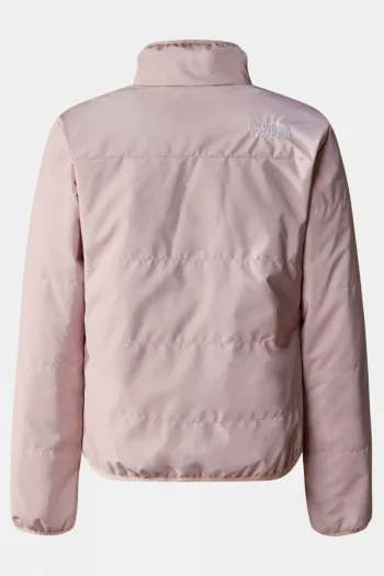 Outlet The North Face Girls Reversible Mossbud Jacket
