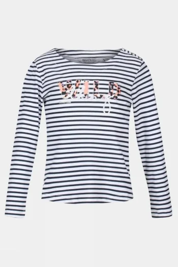 Hot Regatta Kids Carmella Long Sleeve T-Shirt
