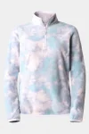 Online The North Face Womens 100 Glacier Quarter Zip Fleece