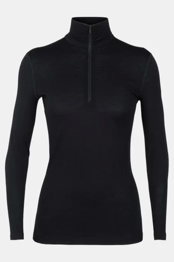Best Icebreaker Womens 200 Oasis Long Sleeves Half Zip Thermal Top