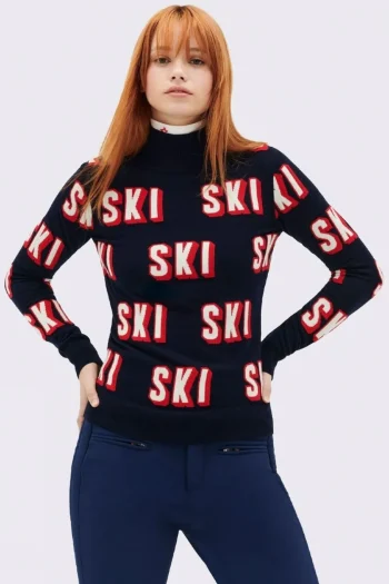 Clearance Perfect Moment Womens 3D Wool Sweater