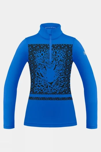 Clearance Poivre Blanc Womens Aleksandria Leopard Layer Fleece