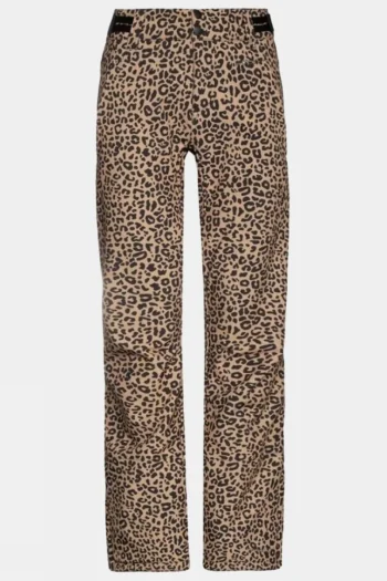 Discount Protest Womens Angle 20 Leopard Print Snow Pants