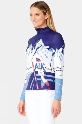 Fashion Krimson Klover Womens Apres Anyone Baselayer Top