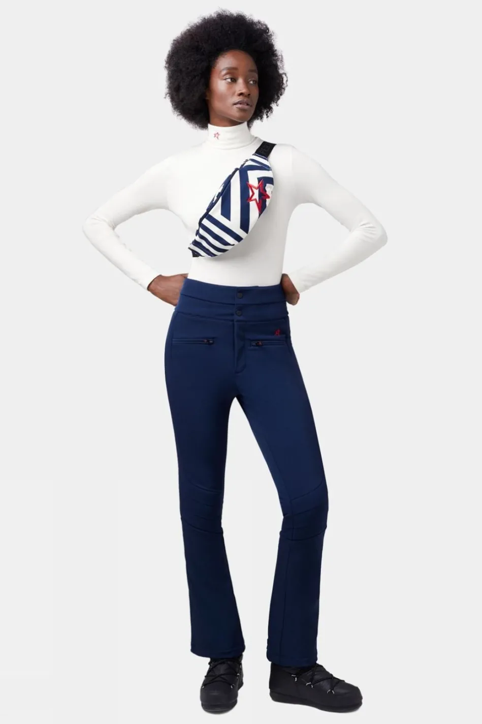 womens-aurora-high-waist-flare-uxVLXQUS-3.webp Outlet Perfect Moment Womens Aurora High Waist Flare Pant - Regular