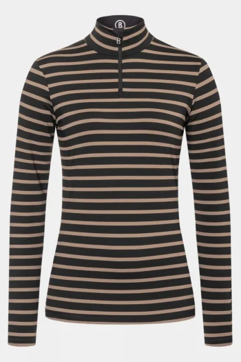 New Bogner Womens Beline Stripe Layer Shirt