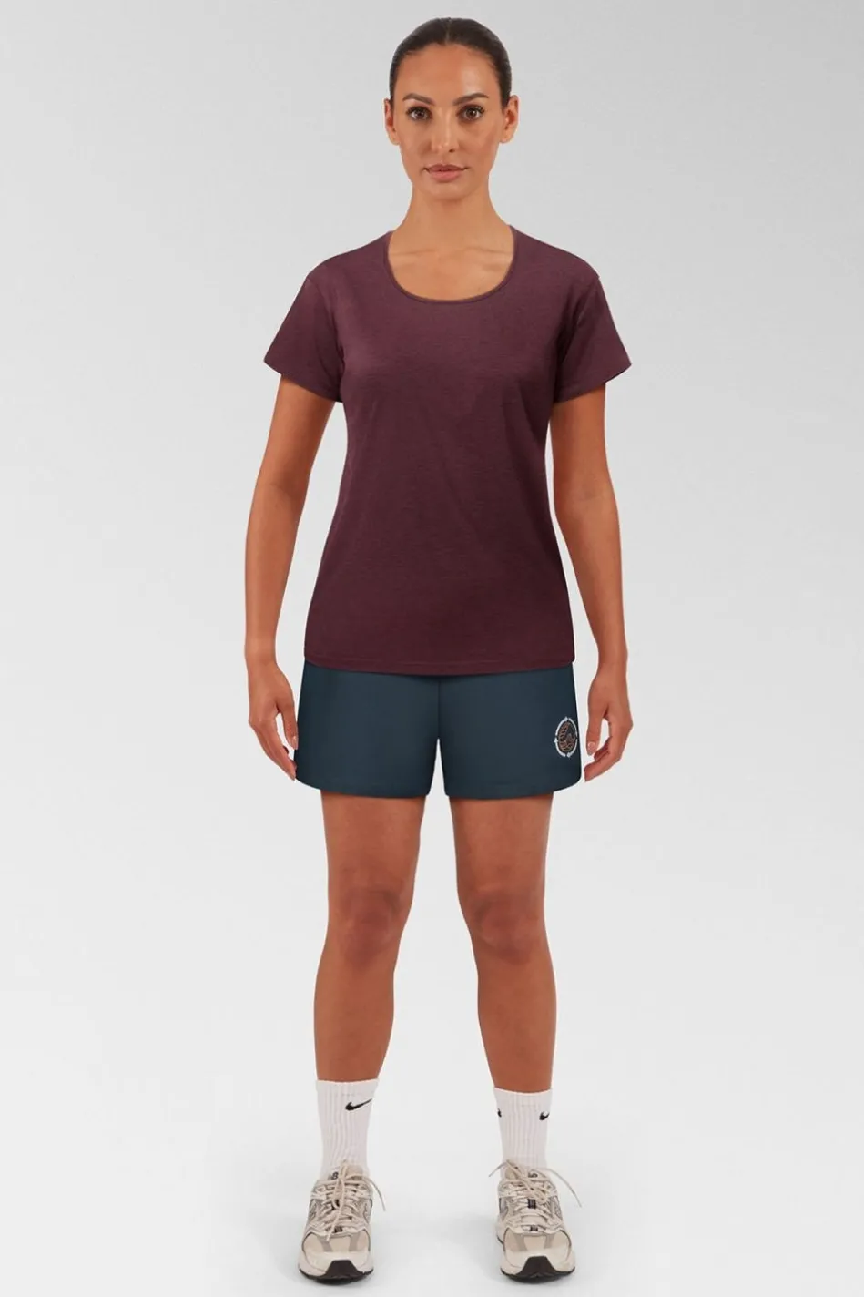 womens-blue-fleece-shorts-kqipCaHR-2.webp Clearance Blue Loop Originals Womens Blue Fleece Shorts