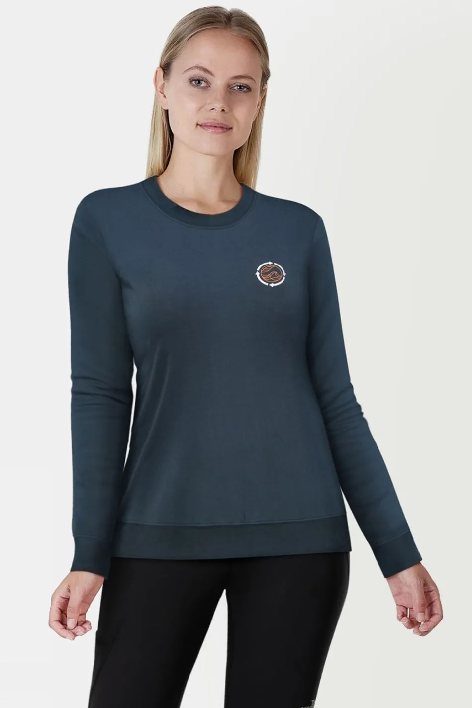 womens-blue-fleece-sweater-VuCEomLk-2.webp New Blue Loop Originals Womens Blue Fleece Sweater