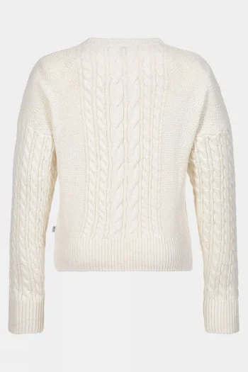 Outlet Musto Womens Cable Knit Crew Neck Jumper