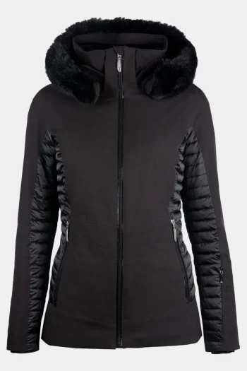 Fashion Henri Duvillard Womens Camille Faux Fur Ski Jacket