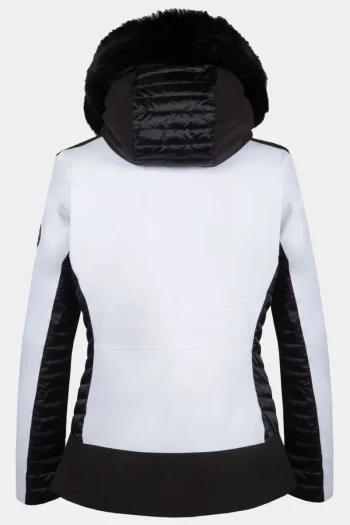 Best Henri Duvillard Womens Camille Faux Fur Ski Jacket