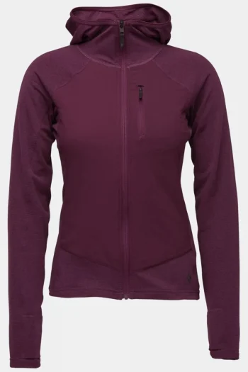 Discount Black Diamond Womens Coefficient Lt Hybrid Hoody Fleece