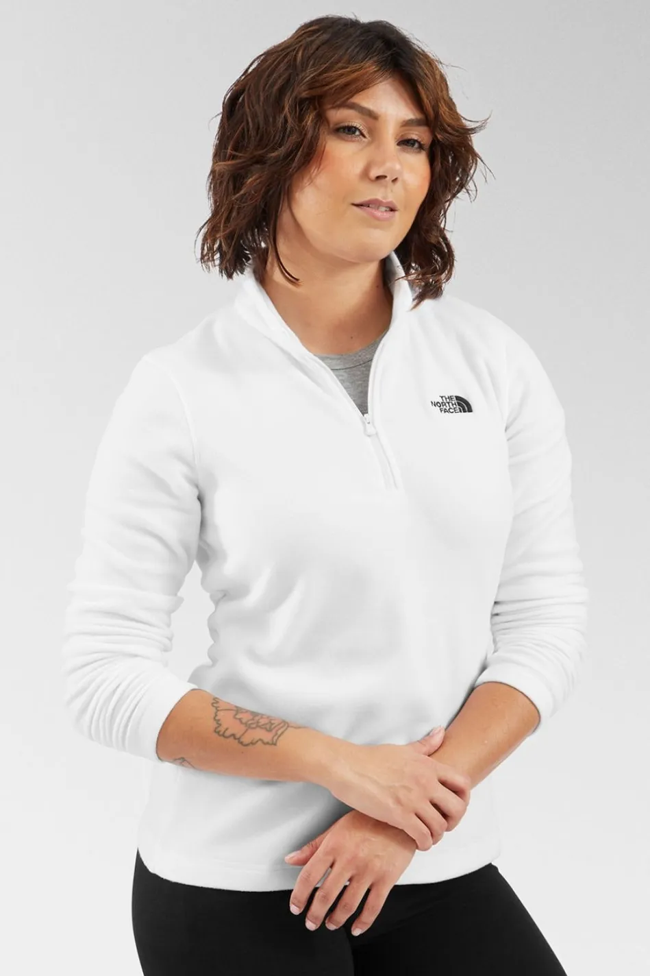 womens-cornice-ii-14-zip-fleec-aqbQSouH-4.webp Clearance The North Face Womens Cornice Ii 1/4 Zip Fleece