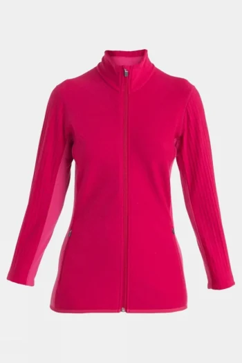 Online Icebreaker Womens Descender Long Sleeve Zip Top