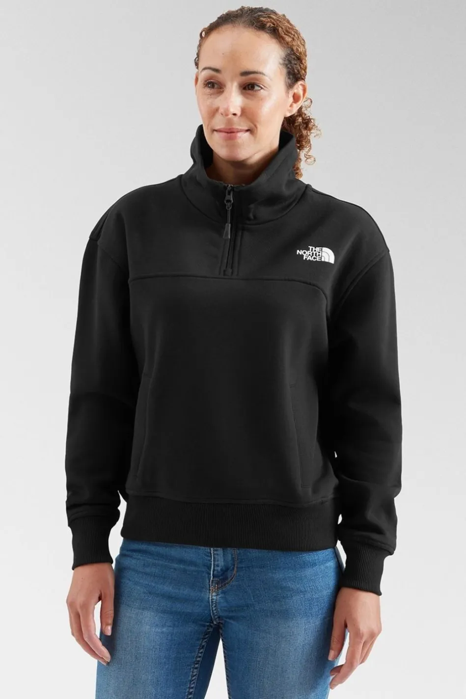 womens-essential-quarter-zip-c-SogjqZAD-2.webp Hot The North Face Womens Essential Quarter Zip Crew Sweater