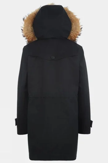 Hot Troy London Womens Faux Fur Parka Jacket