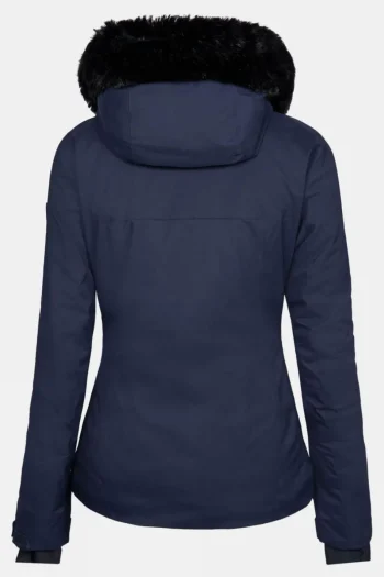 Clearance Degre 7 Womens Geod Faux Fur Jacket