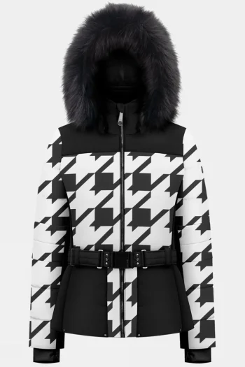 Fashion Poivre Blanc Womens Harriet Print Ski Jacket