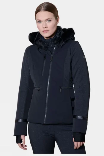 Clearance Poivre Blanc Womens Heidi Faux Fur Jacket