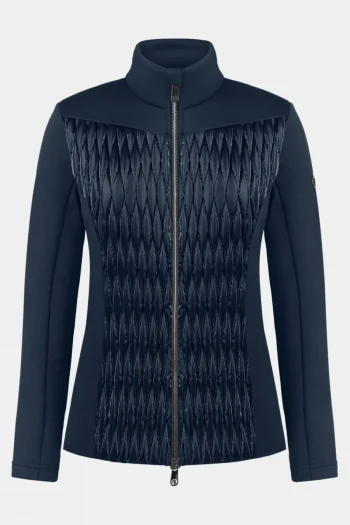 Outlet Poivre Blanc Womens Jennifer Smock Hybrid Fleece Jacket