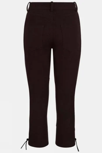Discount Troy London Womens Lace-Up Moleskin Pants