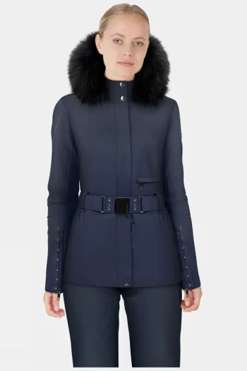 Fashion Poivre Blanc Womens Lauren Long Stretch Ski Jacket