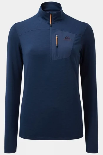 Online Mountain Equipment Womens Lumiko Zip Fleece Top