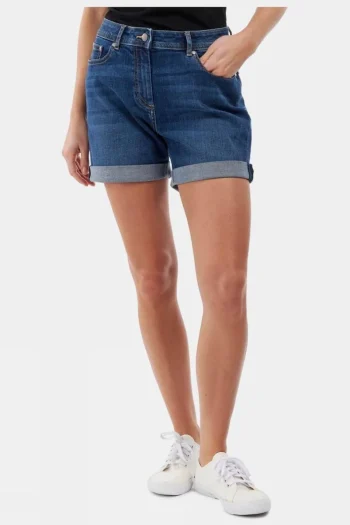Discount Barbour Womens Maddison Denim Shorts