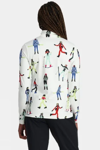 Hot Spyder Womens March Half Zip Base Layer