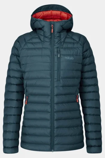 New Rab Womens Microlight Alpine Long Jacket