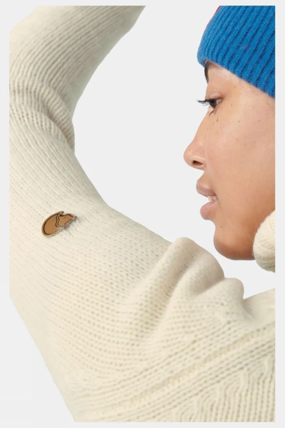 womens-ovik-cable-knit-roller-VQaTJfhV-3.webp Online Fjallraven Womens Ovik Cable Knit Roller Neck Jumper