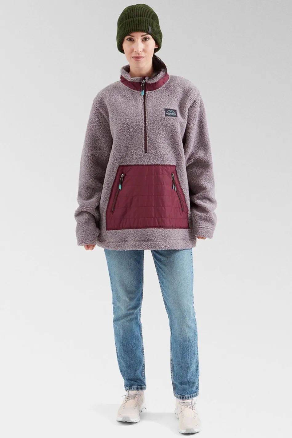 womens-perouse-half-zip-fleece-WrdTBTkB-4.webp Fashion Passenger Womens Perouse Half Zip Fleece