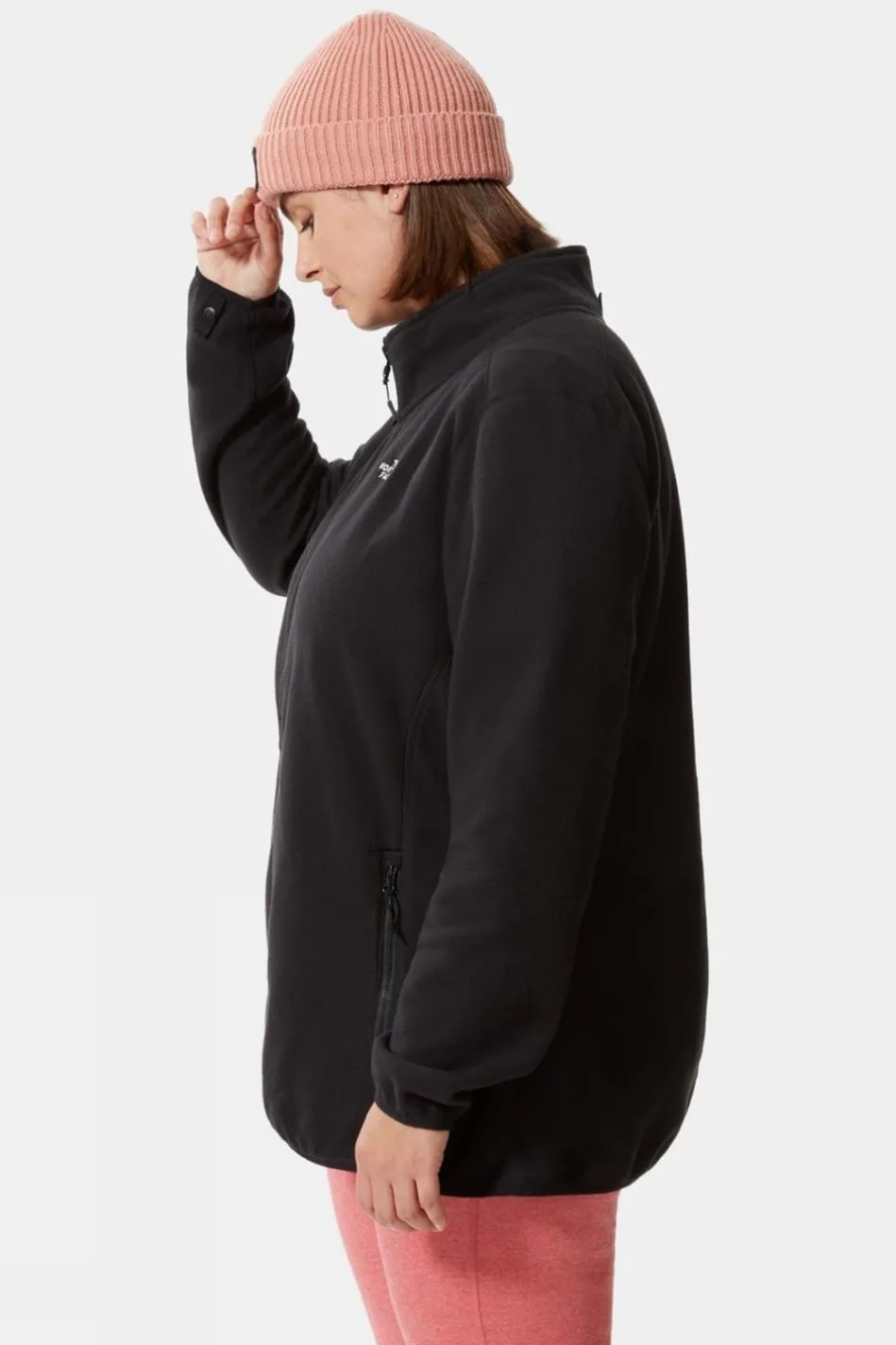 womens-plus-size-100-glacier-f-HLHSOjNo-4.webp Best The North Face Womens Plus Size 100 Glacier Full-Zip Fleece Jacket