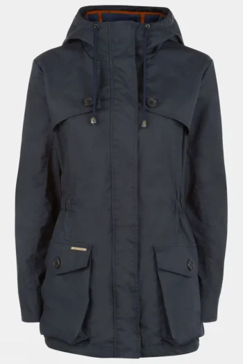 Outlet Troy London Womens Pop Wax Parka Jacket