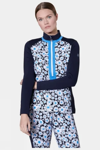 Outlet Poivre Blanc Womens Printed Stretch Layer