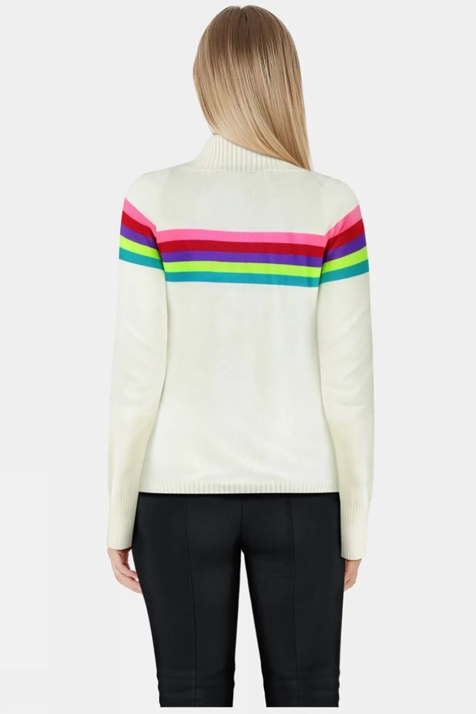 womens-rainbow-merino-midlayer-mdLsgrOW-3.webp Outlet Snow Finel Womens Rainbow Merino Midlayer Top