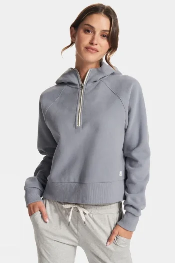 Clearance Vuori Womens Restore 1/2 Zip Hoodie