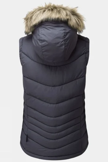 Online Jack Wolfskin Womens Selene Faux Fur Vest