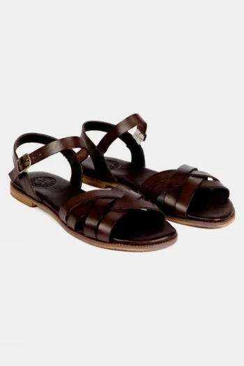 New Penelope Chilvers Womens Shepherdess Leather Sandals