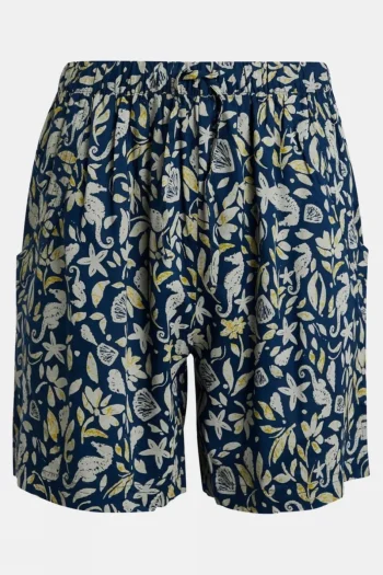 Clearance Weird Fish Womens Sundance Eco Viscose Printed Shorts