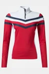 New Rossignol Womens Tommy Hilfiger Layers Half Zip Fleece