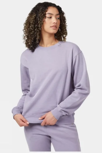 Sale Tentree Womens Treefleece Crew Sweater