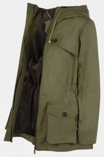 New Troy London Womens Wax Parka Jacket